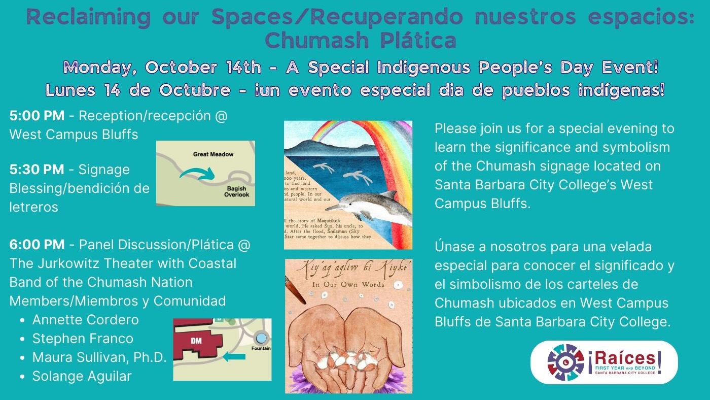 Reclaiming Spaces Event flyer